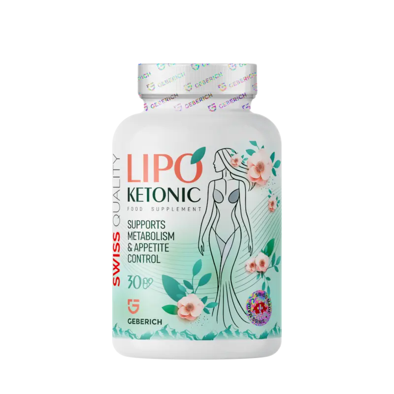 Lipoketonic complemento alimenticio en cápsulas